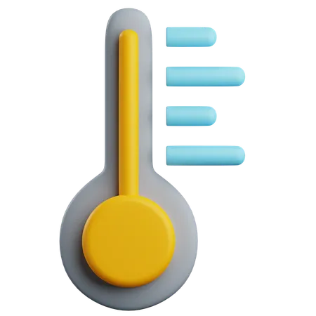 Termômetro  3D Icon