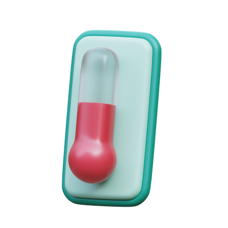 Termómetro  3D Icon