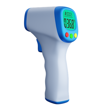 Termômetro a laser  3D Icon