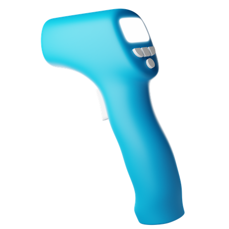 Termómetro de pistola  3D Icon