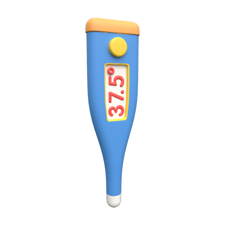 Termômetro digital  3D Icon