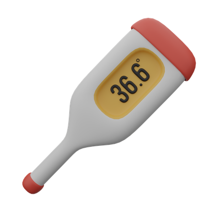Termómetro digital  3D Icon