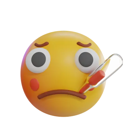 Emoji de termômetro  3D Icon