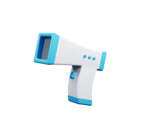 Pistola termometro  3D Icon