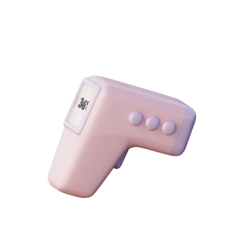 Pistola termometro  3D Illustration