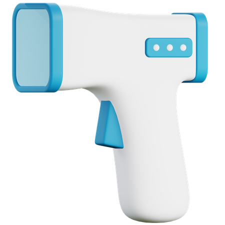Pistola termometro  3D Icon