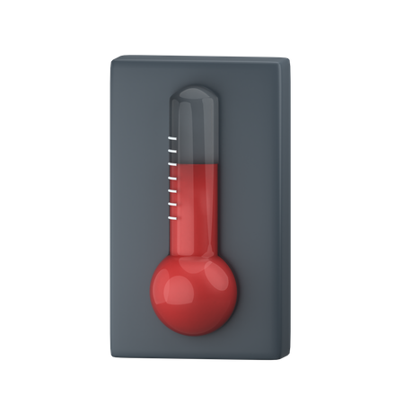Termômetro quente  3D Icon