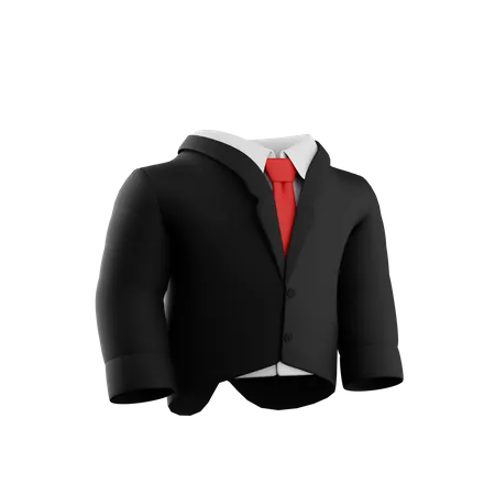 Roupa formal  3D Icon