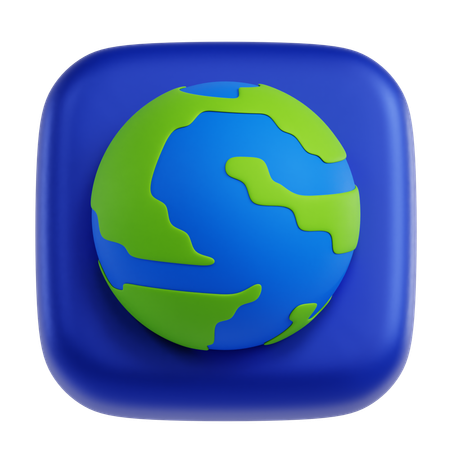 Terra  3D Icon