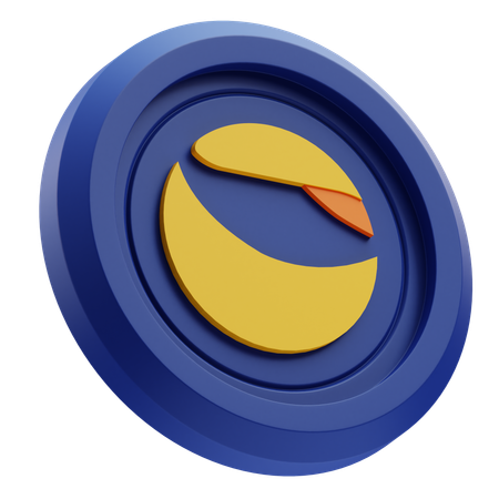 Terra Classic Kryptowährung  3D Icon
