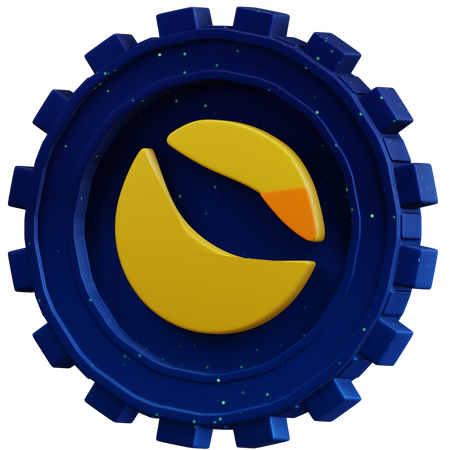 Terra Coin  3D Icon