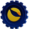3d terra coin logo