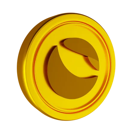 Terra Crypto Coin  3D Icon