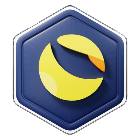 Terra (LUNA) Badge 3D Illustration