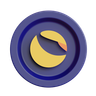 3d terra luna cryptocurrency emoji