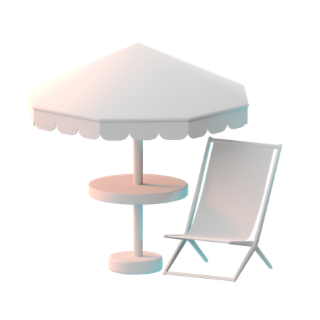 Terrace  3D Icon