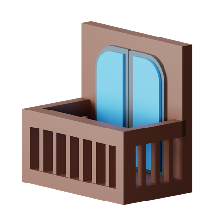 Terrace  3D Icon