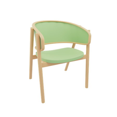 Terrace Chair  3D Icon