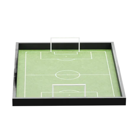 Terrain de football  3D Icon