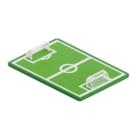 Terrain de football  3D Icon