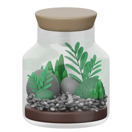 Terrarium  3D Icon