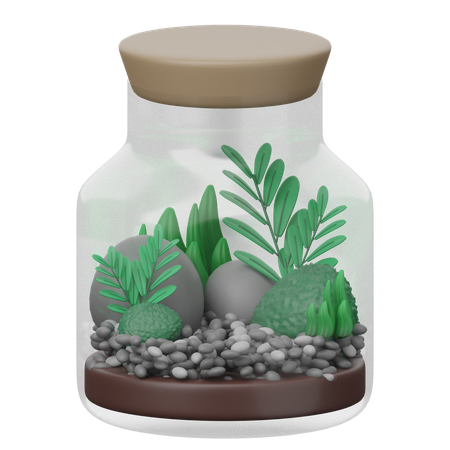 Terrarium  3D Icon