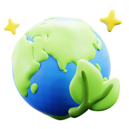 Terre  3D Icon