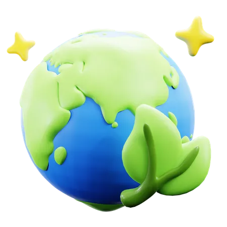 Terre  3D Icon