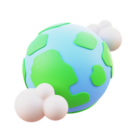 Terre  3D Icon