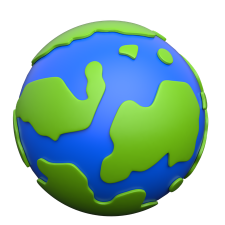 Terre  3D Icon