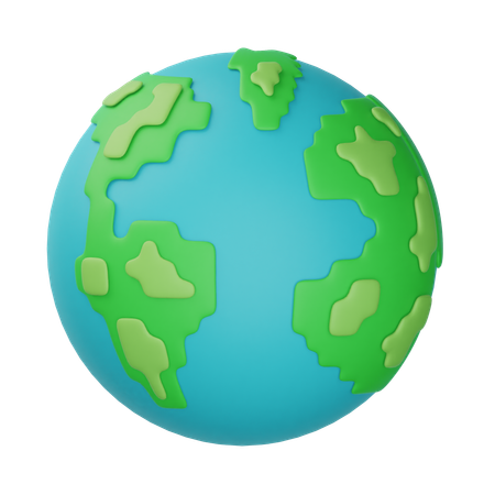 Terre  3D Icon