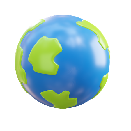 Terre  3D Icon