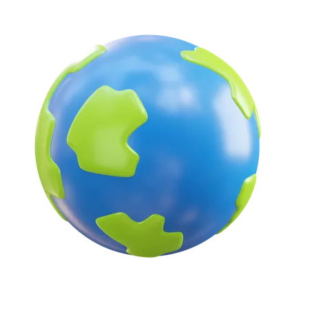 Terre  3D Icon