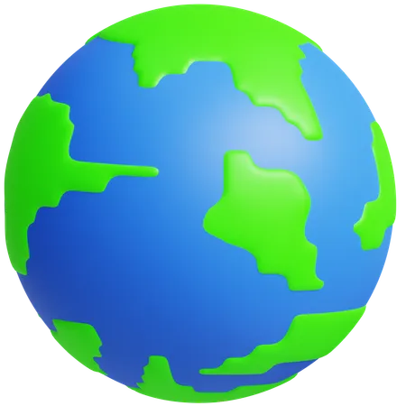 Terre  3D Icon