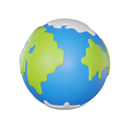 Terre  3D Icon