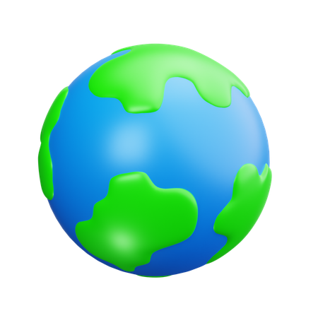 Terre  3D Icon