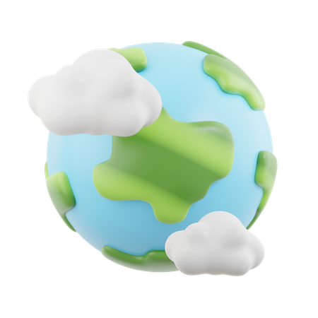 Terre  3D Icon