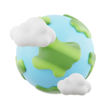 Terre  3D Icon