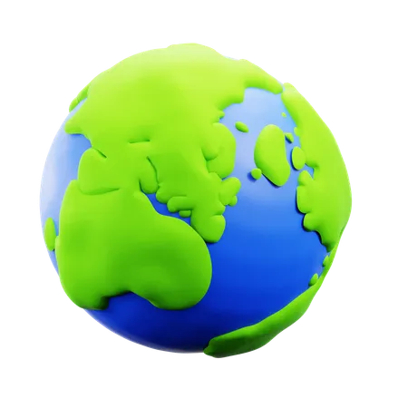 Terre  3D Icon