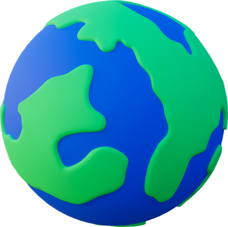 Terre  3D Icon