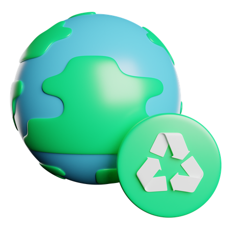 Terre  3D Icon