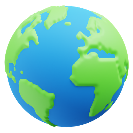 Terre  3D Icon