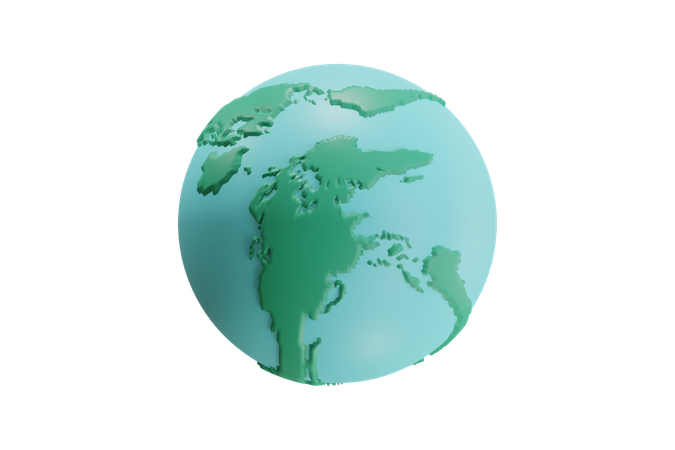Terre  3D Icon