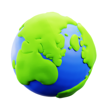 Terre  3D Icon