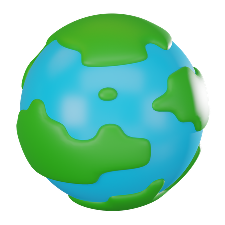 Terre  3D Icon