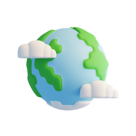 Terre  3D Icon