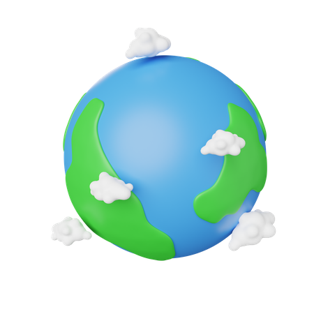 Terre  3D Icon