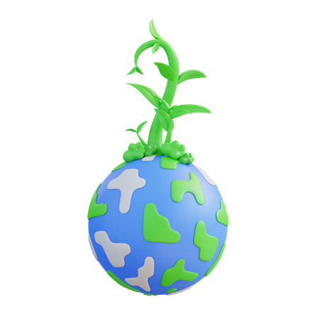 Terre  3D Icon