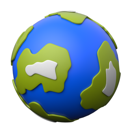 Terre  3D Icon