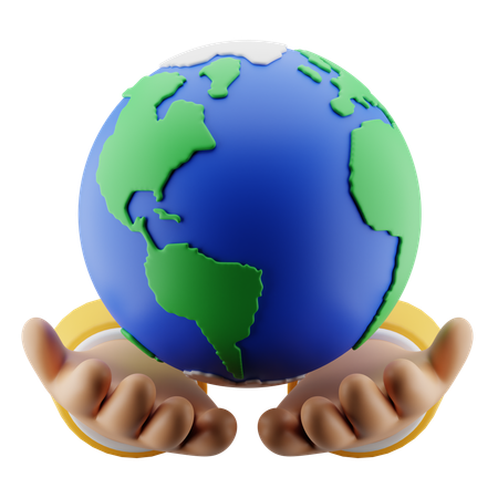 Terre  3D Icon